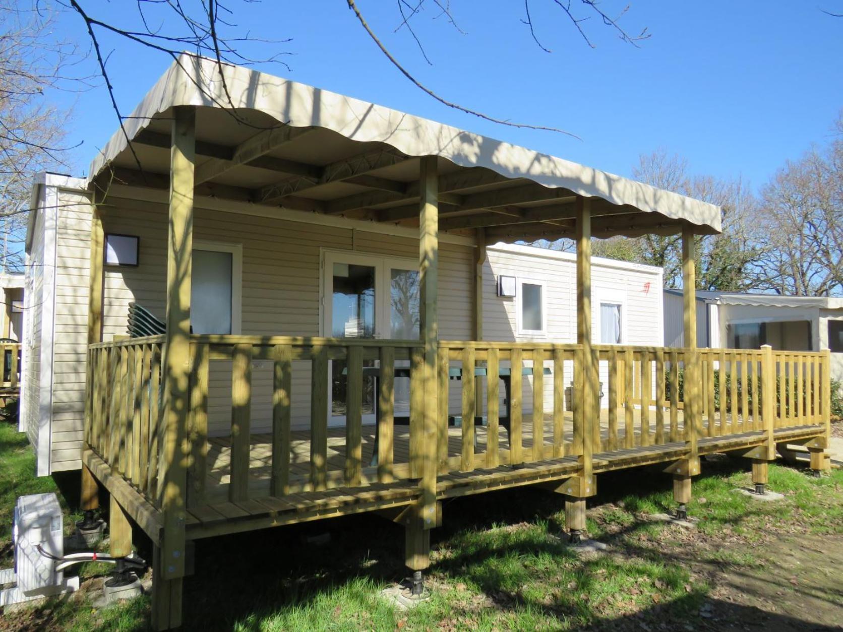 Camping Les P'Tites Maisons Dans La Prairie Sallertaine Eksteriør bilde